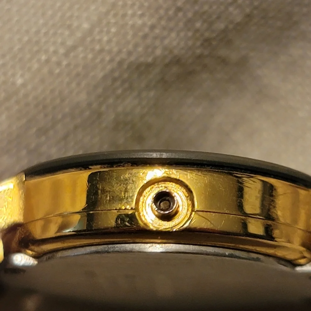 Movado Black and Gold Wearable Watch - Picture 9 of 10